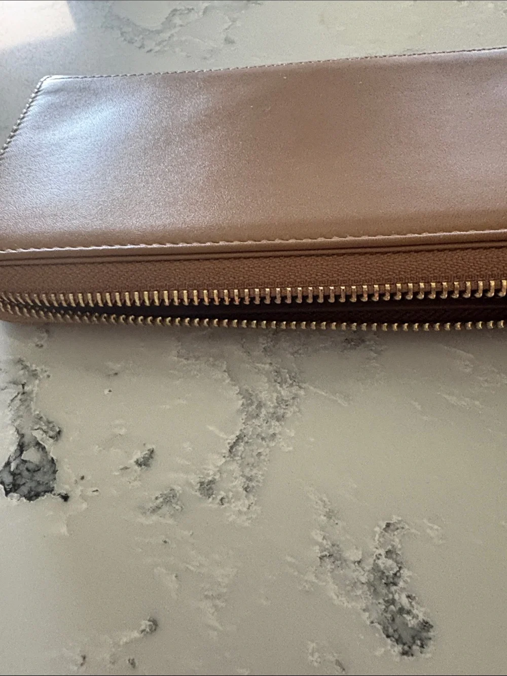 RADLEY LONDON tan zip